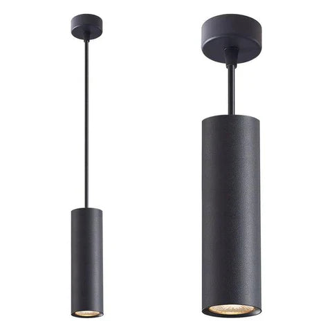 Pendul Aluminiu Pablo Negru 1Xgu10 Lighting Fixtures