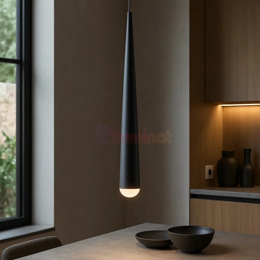 Pendul LED CALA Black NEAGRA / LUXURY Lighting Fixtures