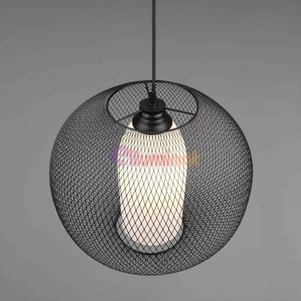 Lustra 1xE27 NovaField Suspendata 60W NEAGRA / SUSPENDATE Lighting Fixtures