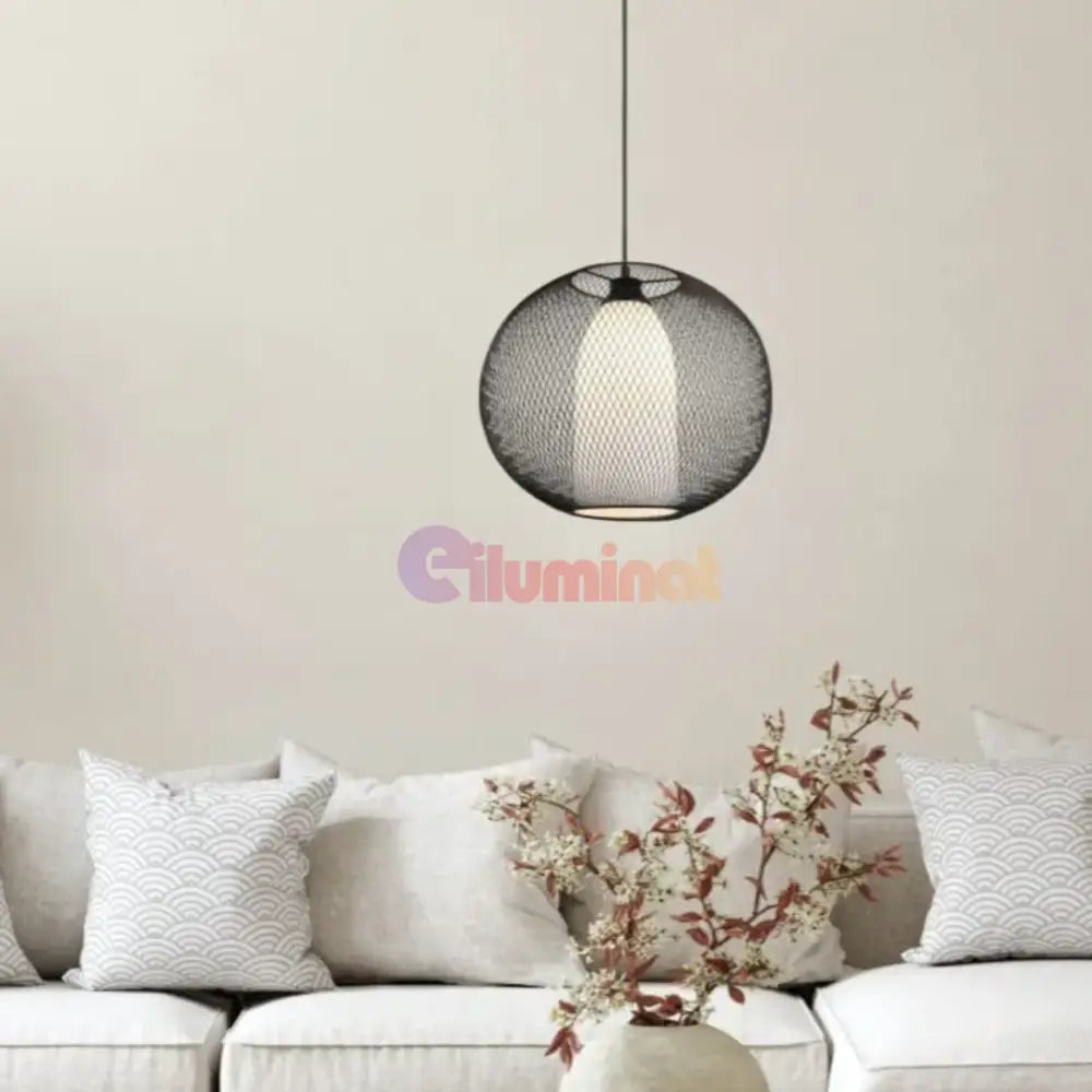 Lustra 1xE27 NovaField Suspendata 60W NEAGRA / SUSPENDATE Lighting Fixtures