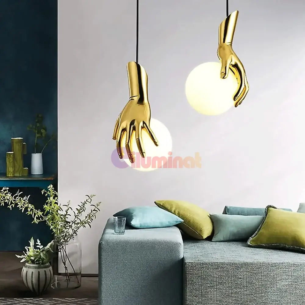 Pendul Luxury Golden Hand Lighting Fixtures