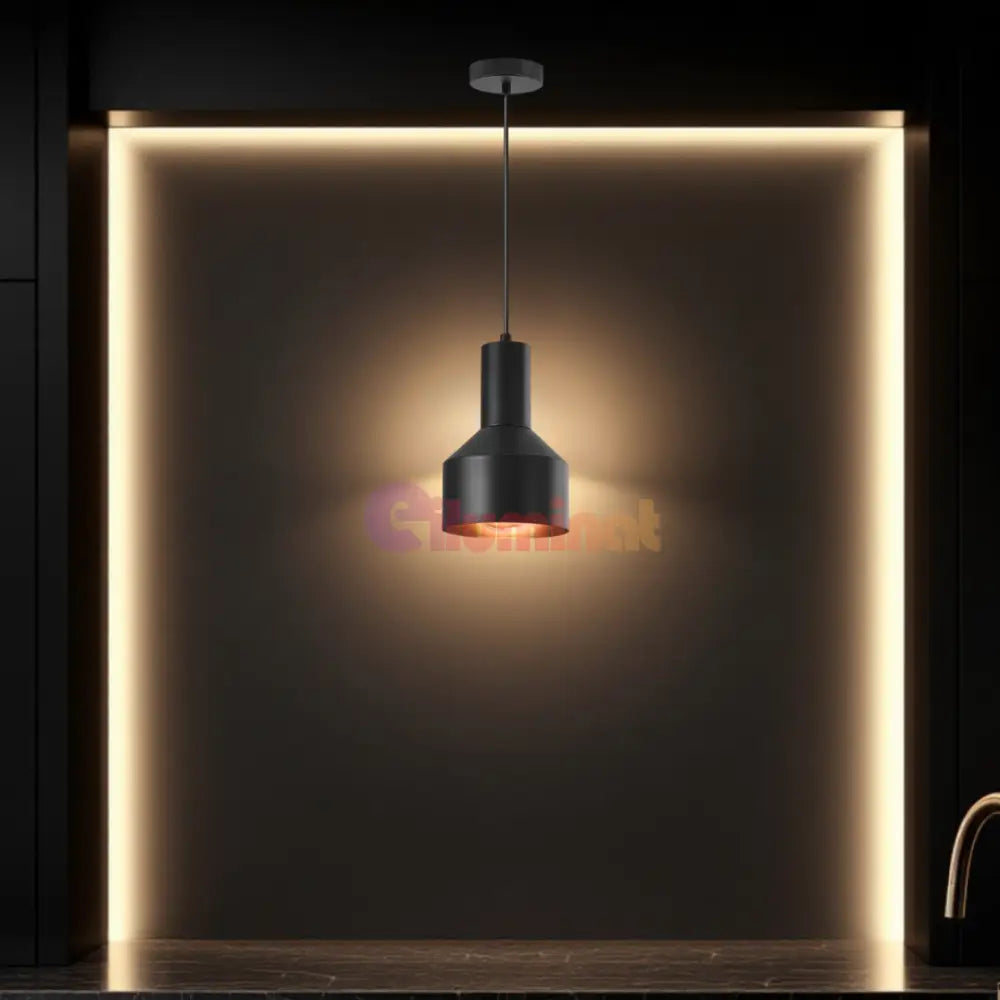 Pendul Modern 1Xe27 Arcane Black Lighting Fixtures