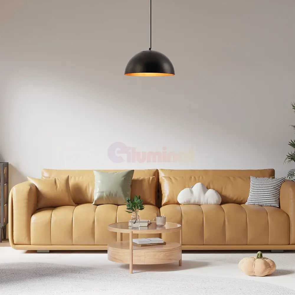 Pendul Modern E27 Golden Dark Dome Lighting Fixtures