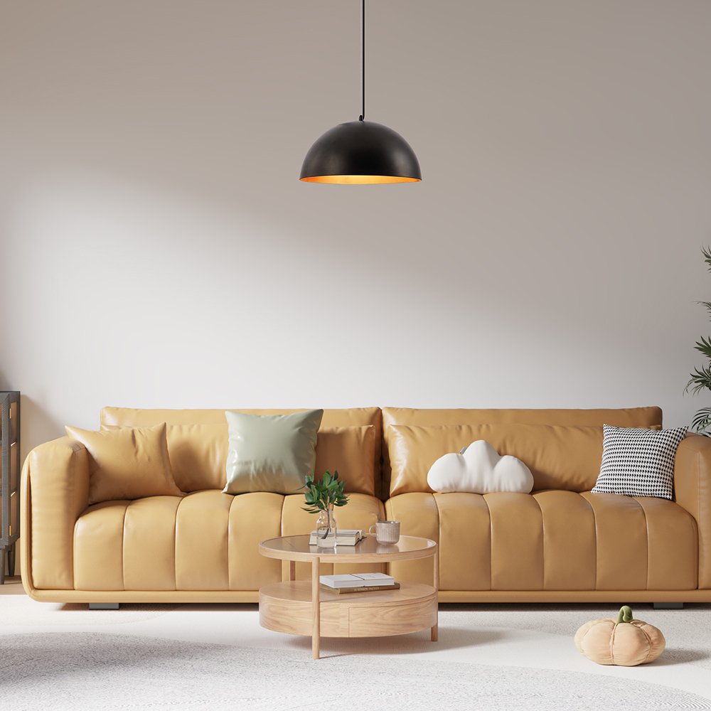 Pendul Modern E27 Golden Dark Dome Lighting Fixtures