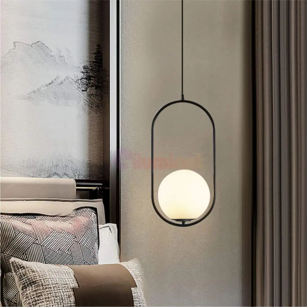 Pendul Nordic Half Moon Black NEAGRA / NORDIC Lighting Fixtures