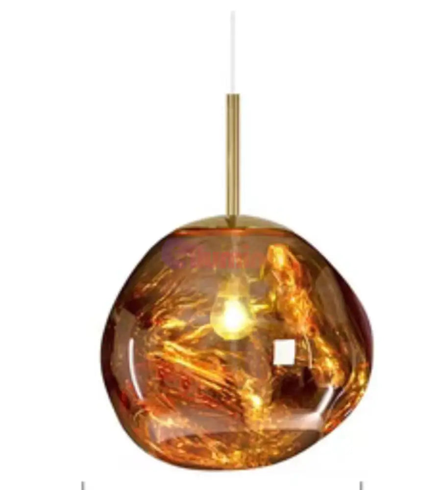 Pendul Nordic Sticla Amber Dx1020-1 Lighting Fixtures