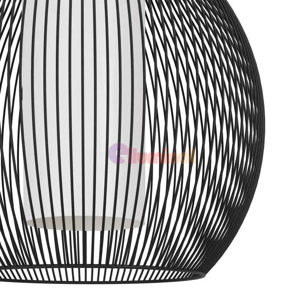 Pendul RAZONI 1 Black 110CM NEAGRA / ABAJUR Lighting Fixtures