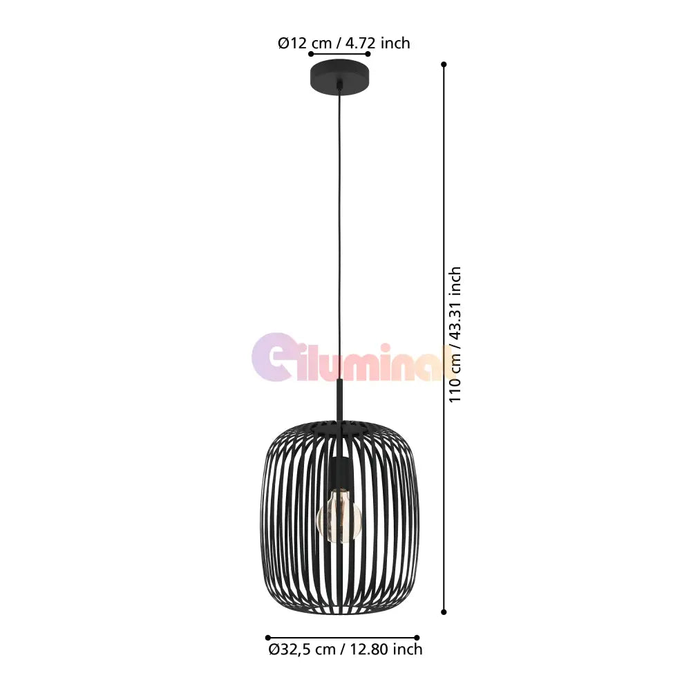 Lampa Suspendata ROMAZZINA EGLO 900494 NEAGRA / SUSPENDATE Chandeliers