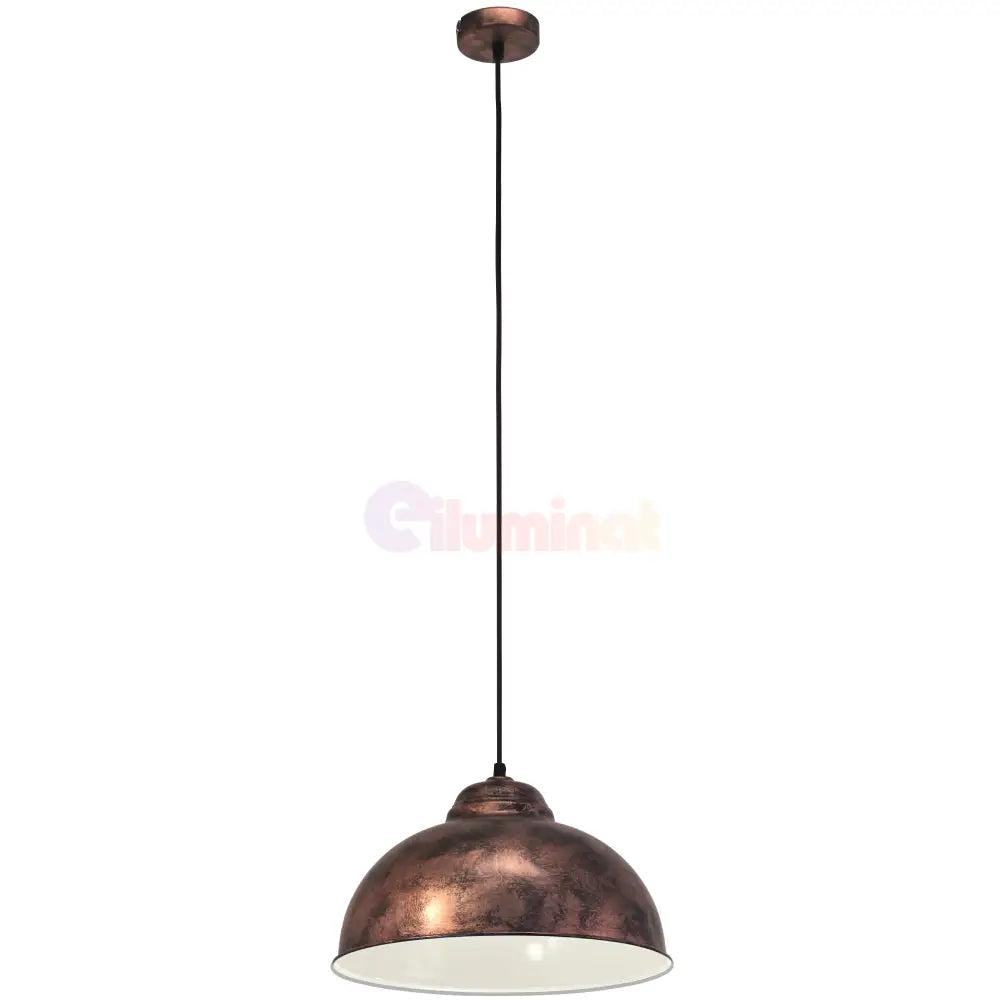 Pendul TRURO 2 Antique Cooper 110CM Eglo AURIU / ABAJUR Lighting Fixtures