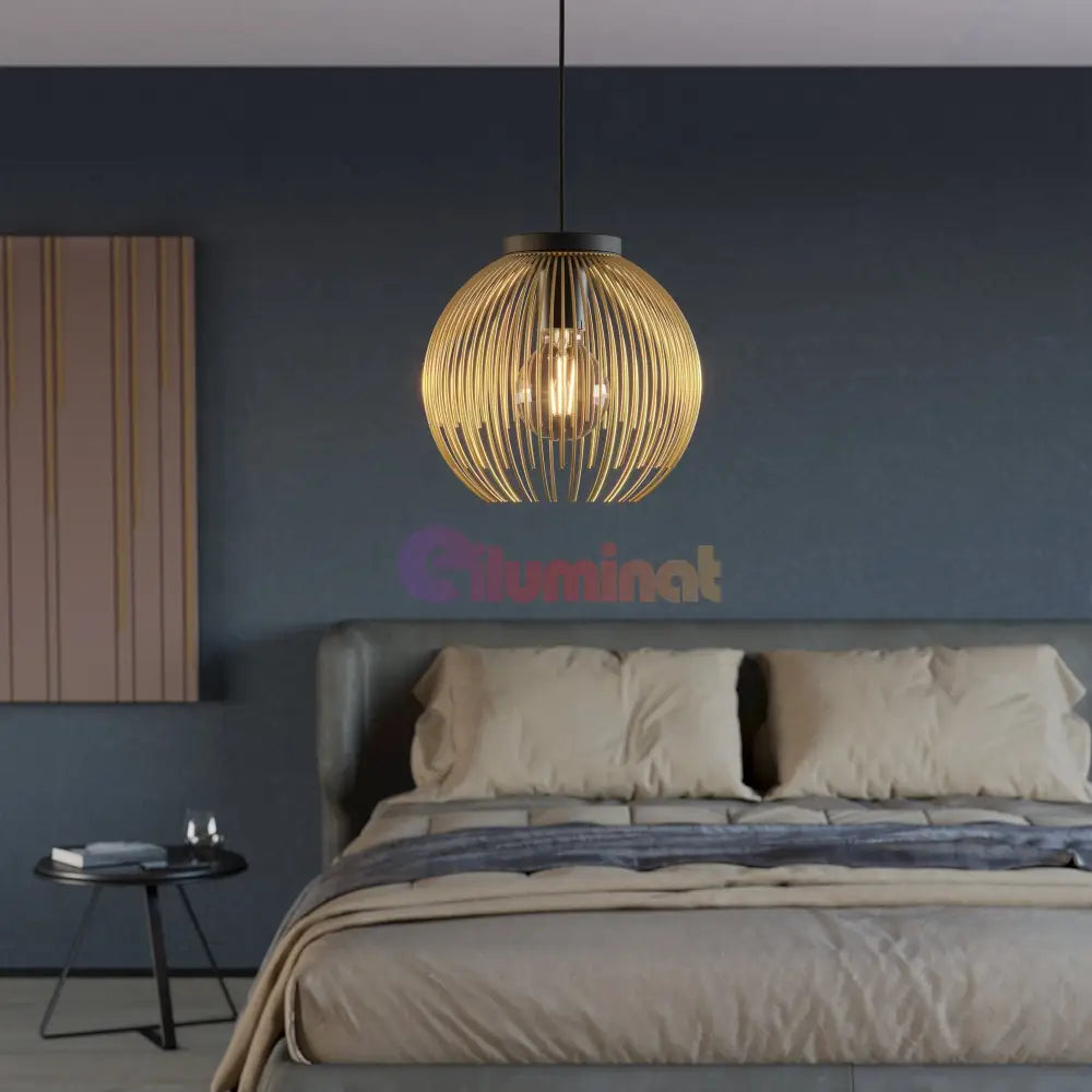Pendul 1xE27 VENEZUELA EGLO 900166 NEAGRA / VINTAGE SI RETRO DESIGN Lighting Fixtures