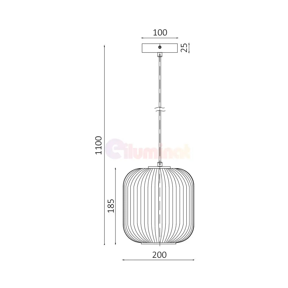 Pendul Vintage E27 Infesto Glass Lighting Fixtures
