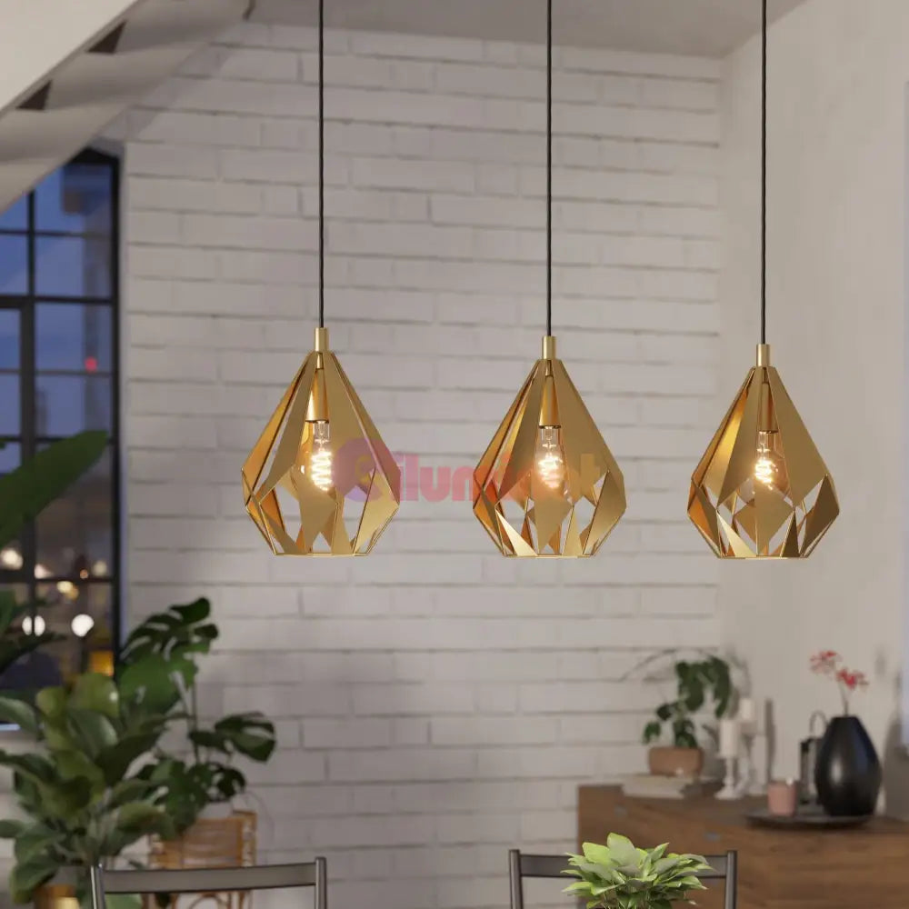 Pendul vintage EGLO CARLTON 43909 AURIU / VINTAGE SI RETRO DESIGN Lighting Fixtures