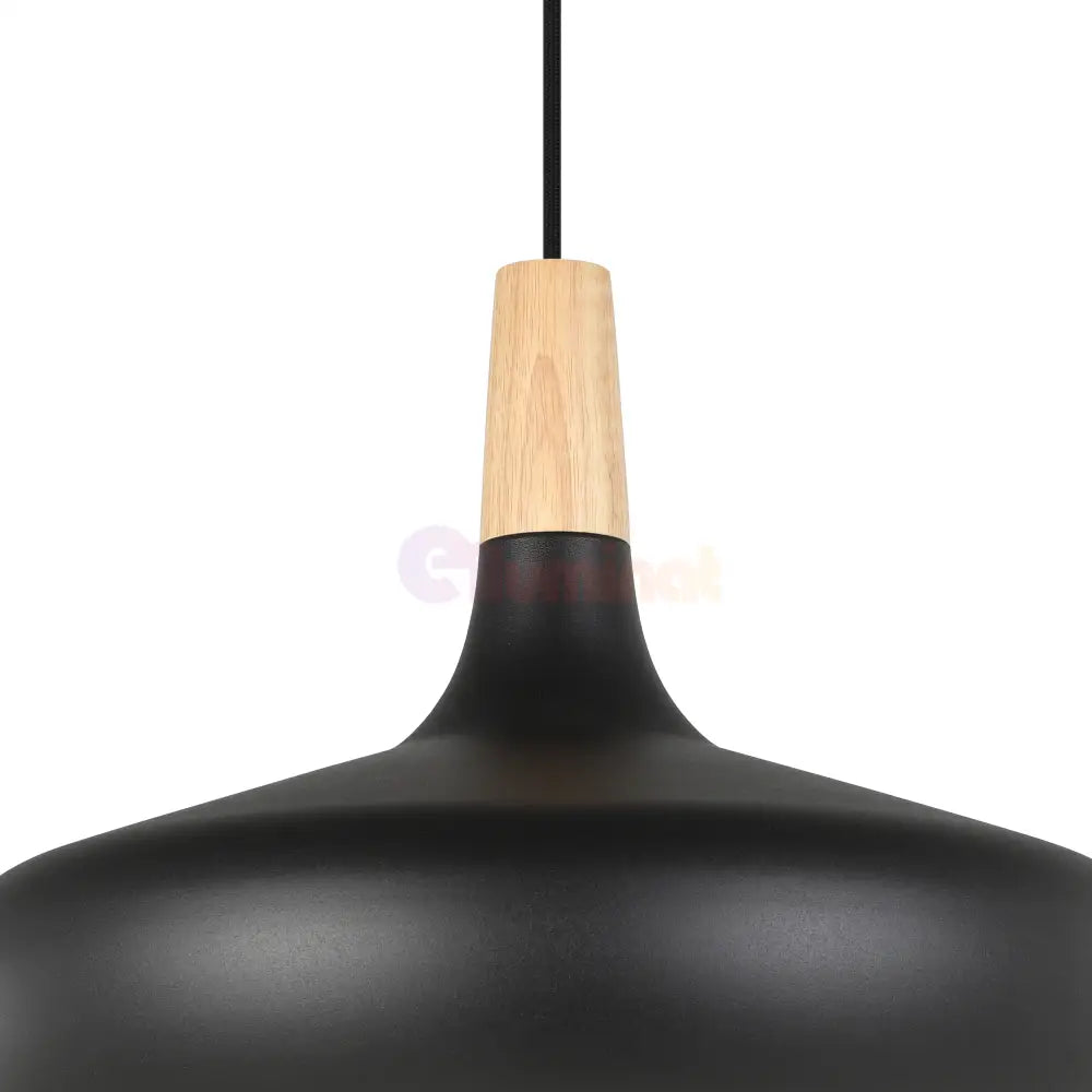 Pendul Vintage Maxi SABINAR Black 110CM Eglo NEAGRA / VINTAGE SI RETRO DESIGN Lighting Fixtures
