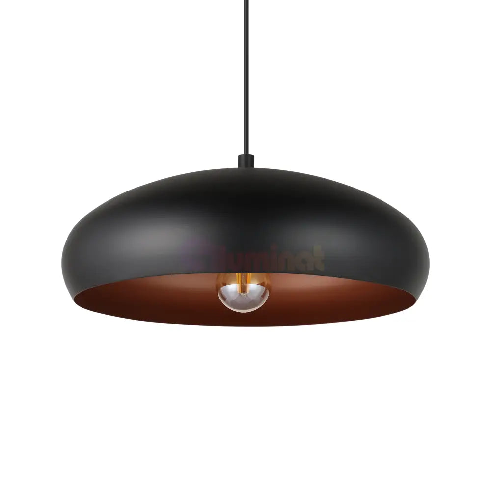 Pendul Vintage MOGANO 1 Black & Gold 110CM Eglo NEAGRA / VINTAGE SI RETRO DESIGN Lighting Fixtures