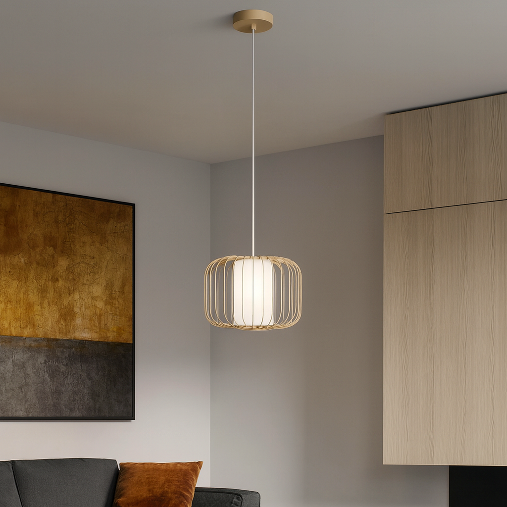 Pendul TERRAROSA 110CM ABAJUR Lighting Fixtures