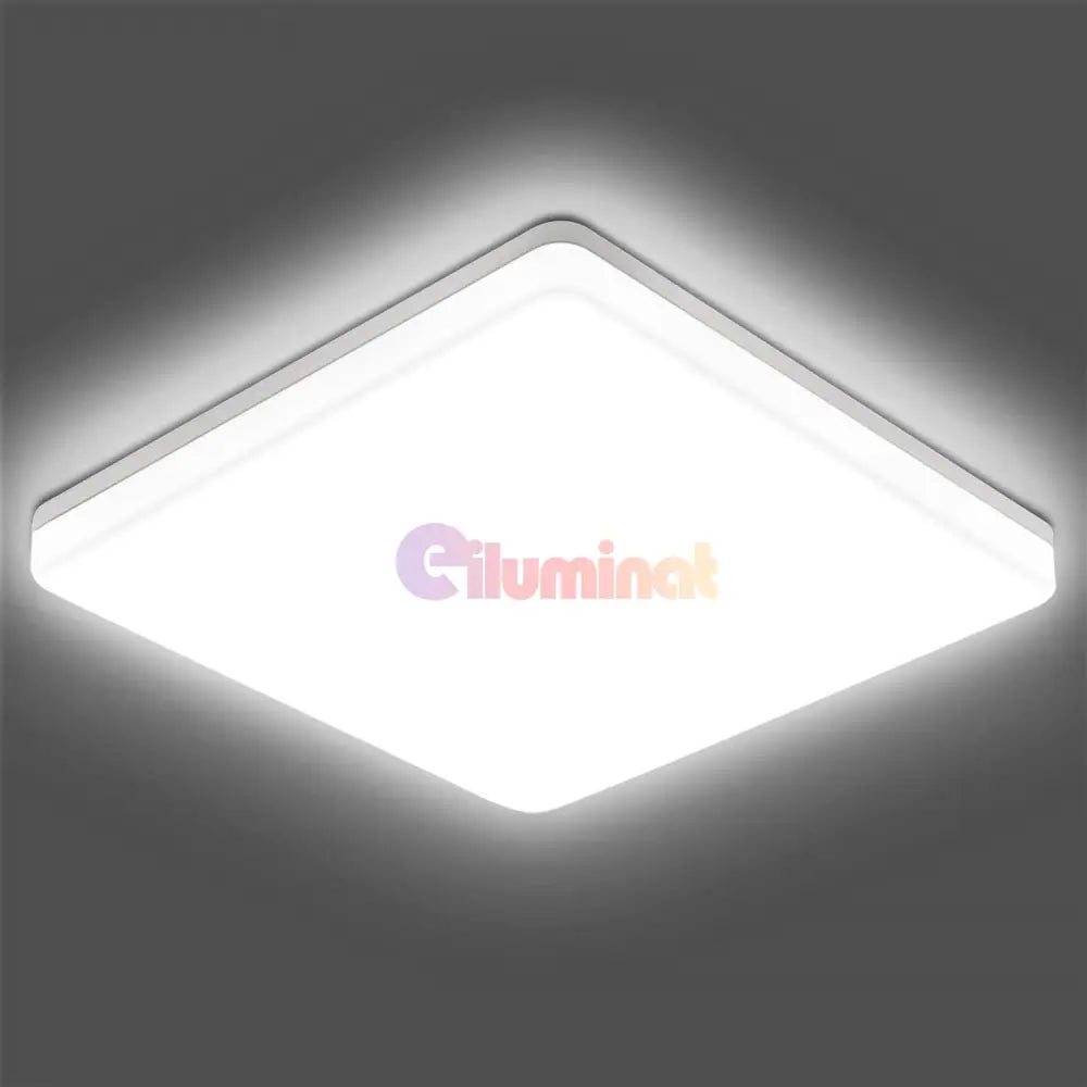 Plafoniera Led 12W Patrata Echivalent 75W C051 Led Ceiling Light