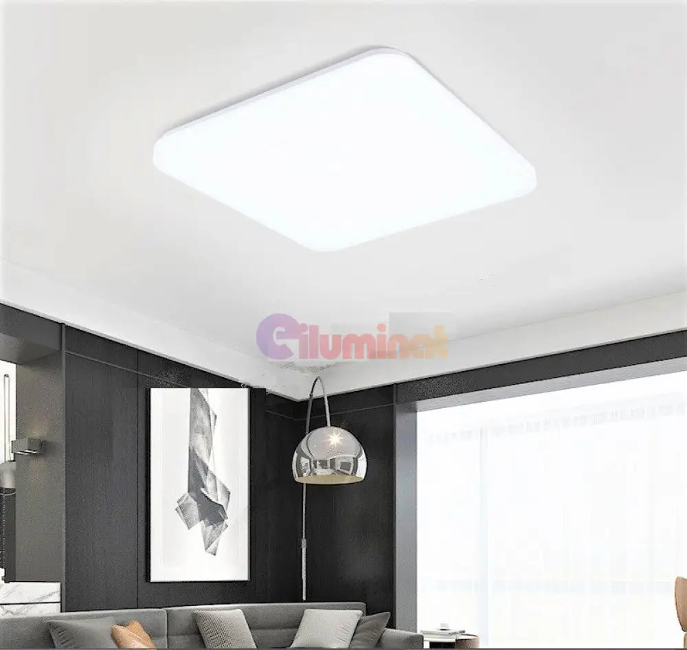 Plafoniera Led 12W Patrata Echivalent 75W C051 Led Ceiling Light