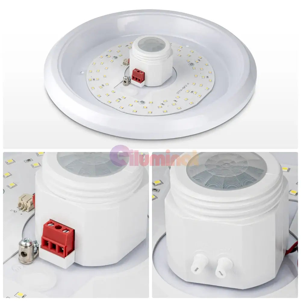 Plafoniera Led 12W Senzor Miscare Echivalent 75W Sensor Ceiling Light