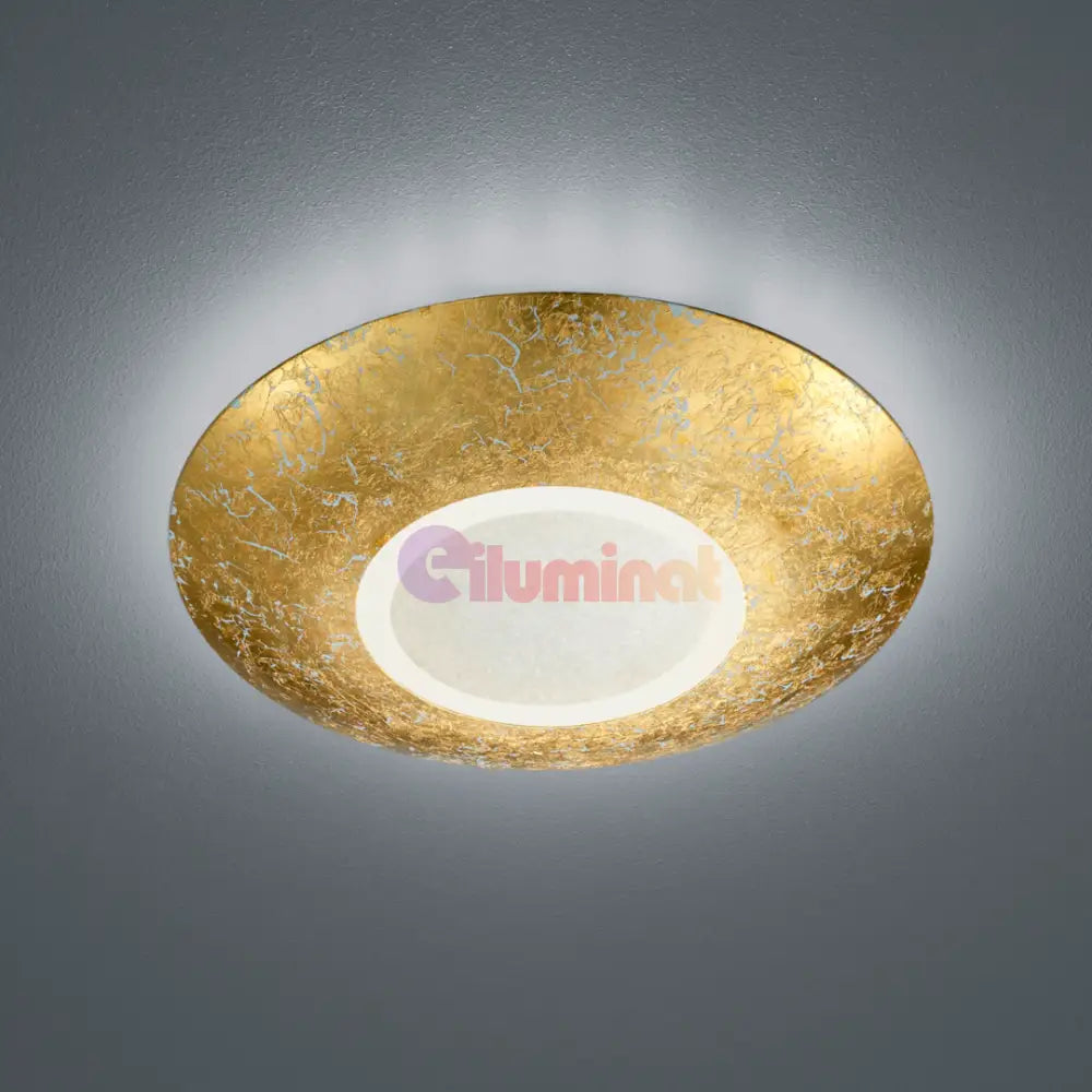 Lustra LED CHIROS Gold CIRCLE DESIGN / AURIE / 32CM CEILING LIGHT