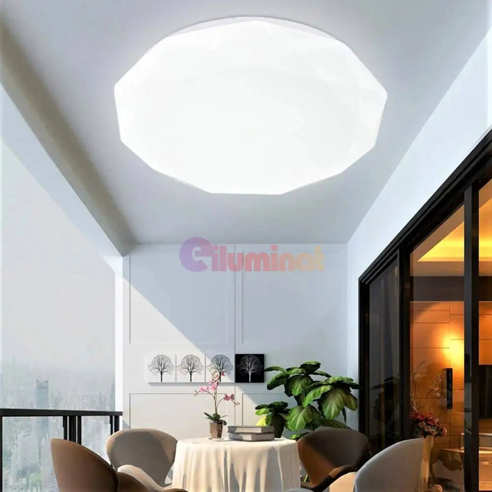 Plafoniera Led 150W Rumba Telecomanda Echivalent 1000W Led Ceiling Light