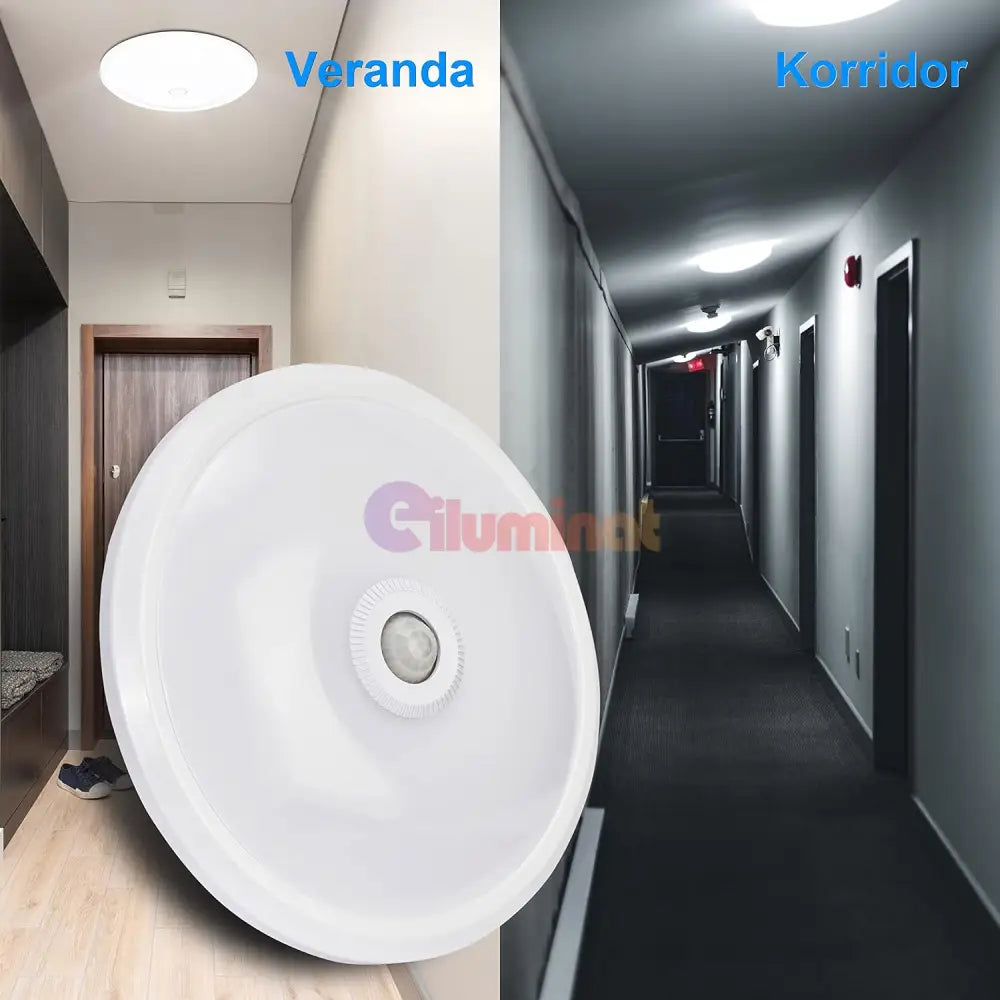 Plafoniera Led 18W Senzor Miscare Echivalent 120W Led Ceiling Light With Sensor