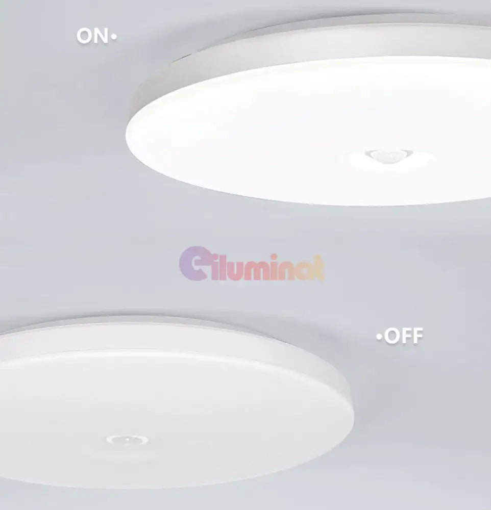 Plafoniera Led 18W Senzor Miscare Echivalent 180W Frameless Led Ceiling Light With Sensor