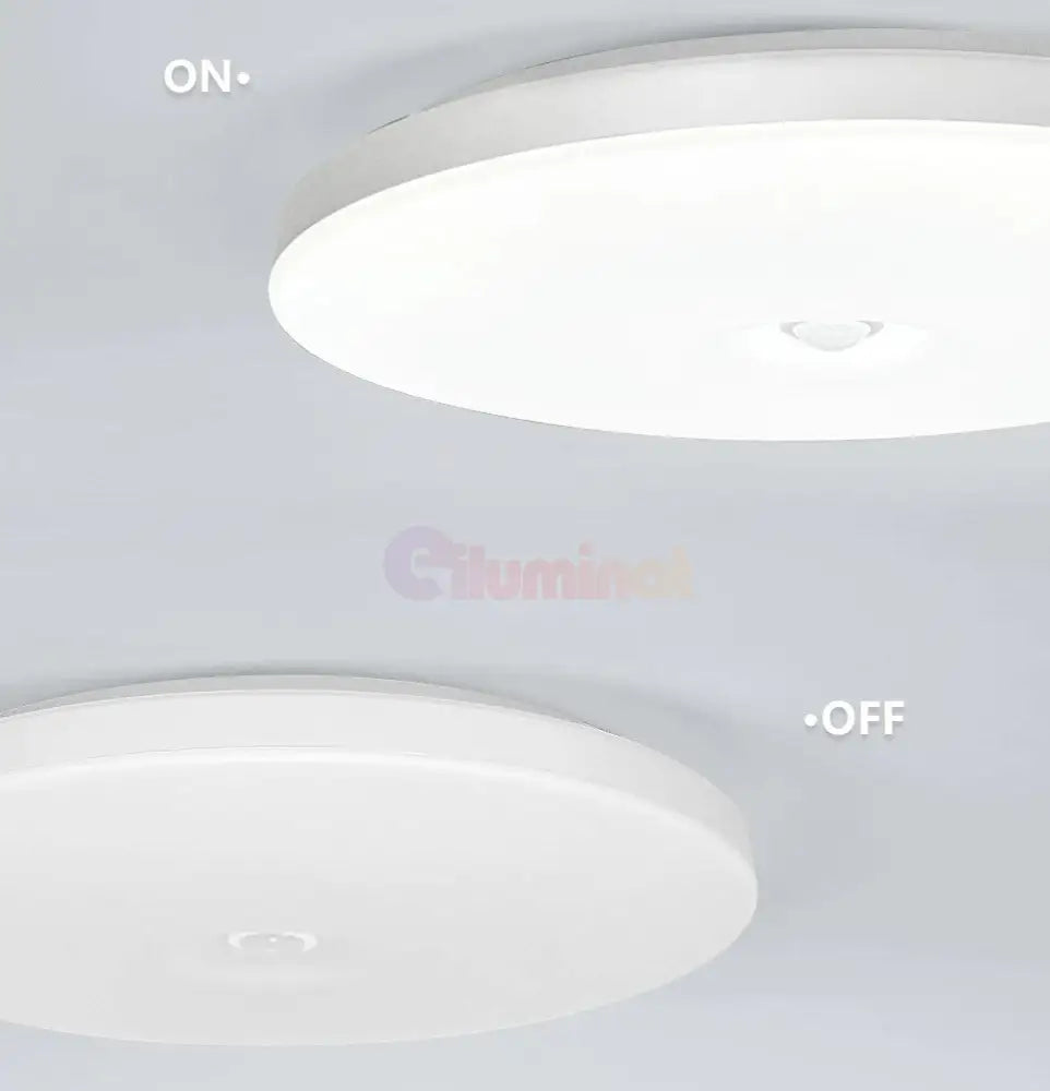 Plafoniera Led 18W Senzor Miscare Echivalent 180W Frameless Led Ceiling Light With Sensor