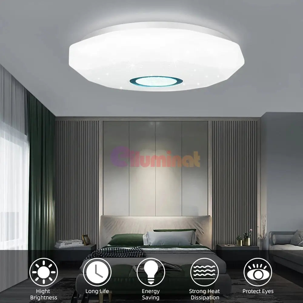 Plafoniera Led 24W Nox Alba Led Ceiling Light