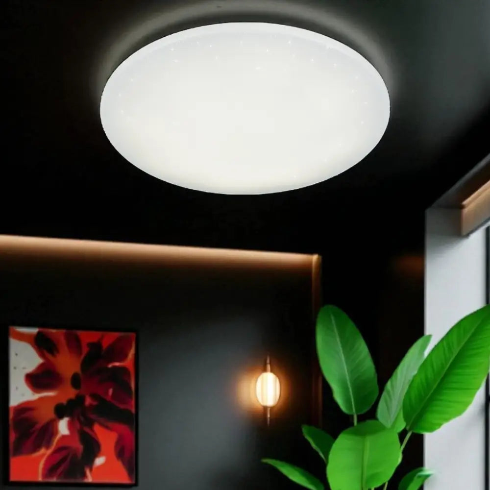 Lustra LED FARA White RGB ALBA / 60CM / MINIMALIST DESIGN Lighting Fixtures
