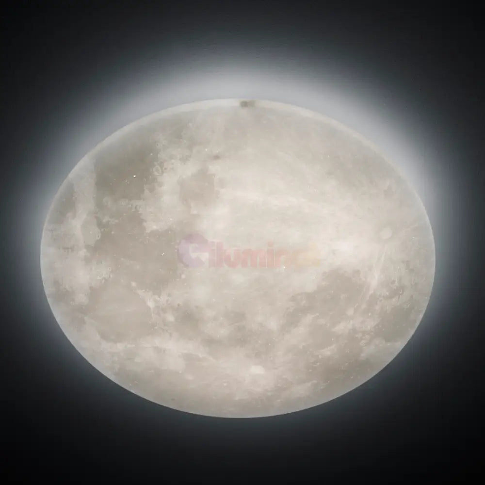 Lustra LED LUNAR White ALBA / 60CM / MINIMALIST DESIGN Lighting Fixtures