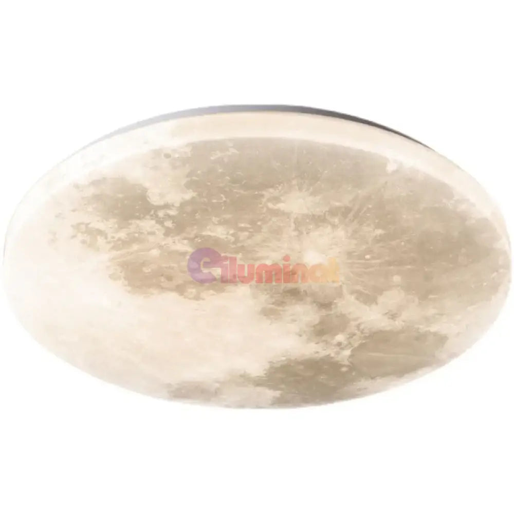 Plafoniera LED 96W 50CM MAXI MOON LIGHT Echivalent 500W GRI / 50CM / MINIMALIST DESIGN Lighting Fixtures