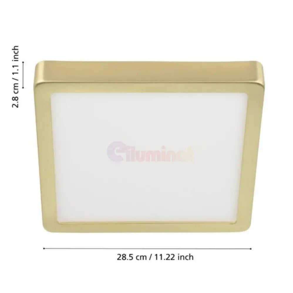 Aplică/Plafonieră FUEVA 5 LED 20.5W Auriu PLAFONIERA LED / Lumina calda / 20.5W led ceiling light