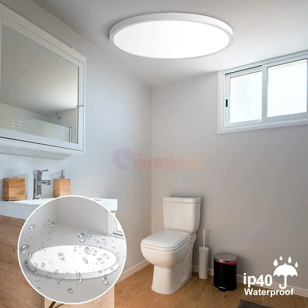 Plafoniera LED Baie 40W 50cm IP40 3 Lumini Echivalent 320W led ceiling light