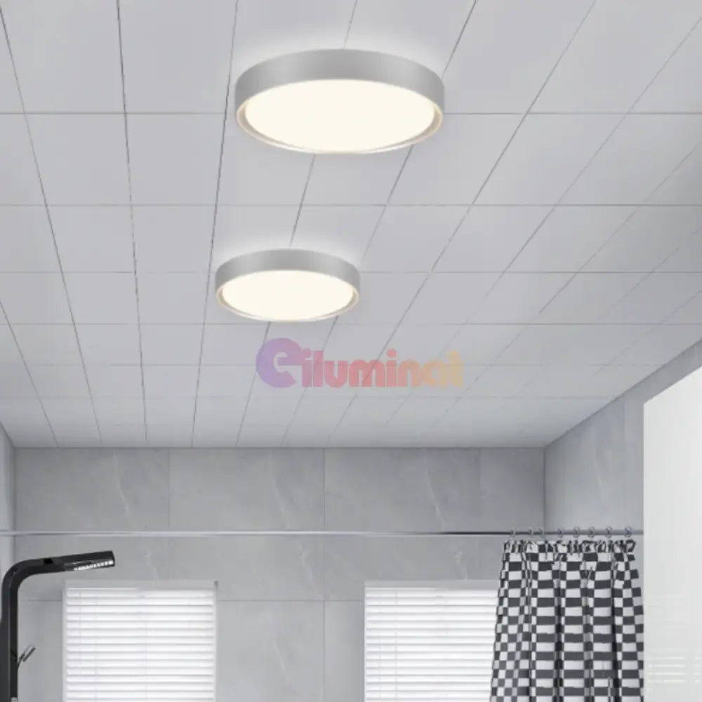 Lustra LED CLARIMO White ALBA / 33CM / MINIMALIST DESIGN Lighting Fixtures