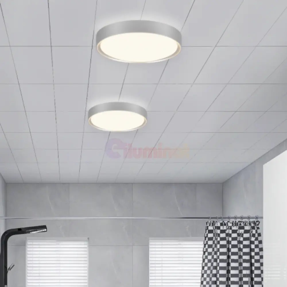Lustra LED CLARIMO White ALBA / 33CM / MINIMALIST DESIGN Lighting Fixtures