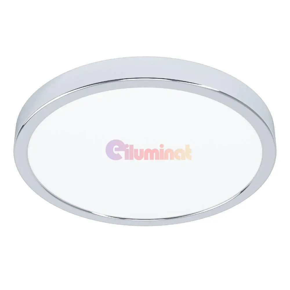 Plafonieră LED Baie IP44 FUEVA 5 Silver Echivalent 250W ALB NEUTRU / 20.5W / 28.5CM led ceiling light