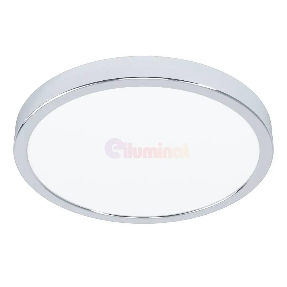 Plafonieră LED Baie IP44 FUEVA 5 Silver Echivalent 250W ALB NEUTRU / 20.5W / 28.5CM led ceiling light