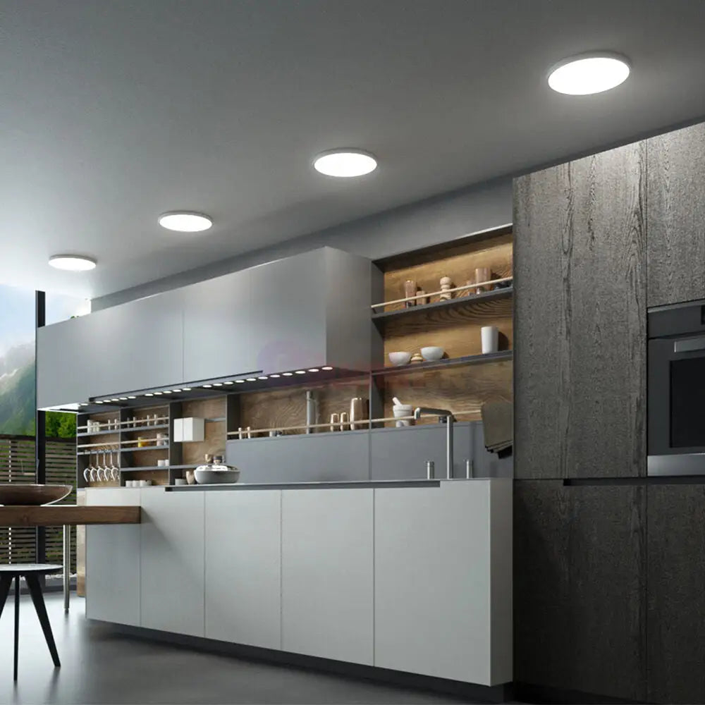 Plafoniera LED Baie Zetta 20W 23cm IP40 3 Lumini White Echivalent 160W led ceiling light