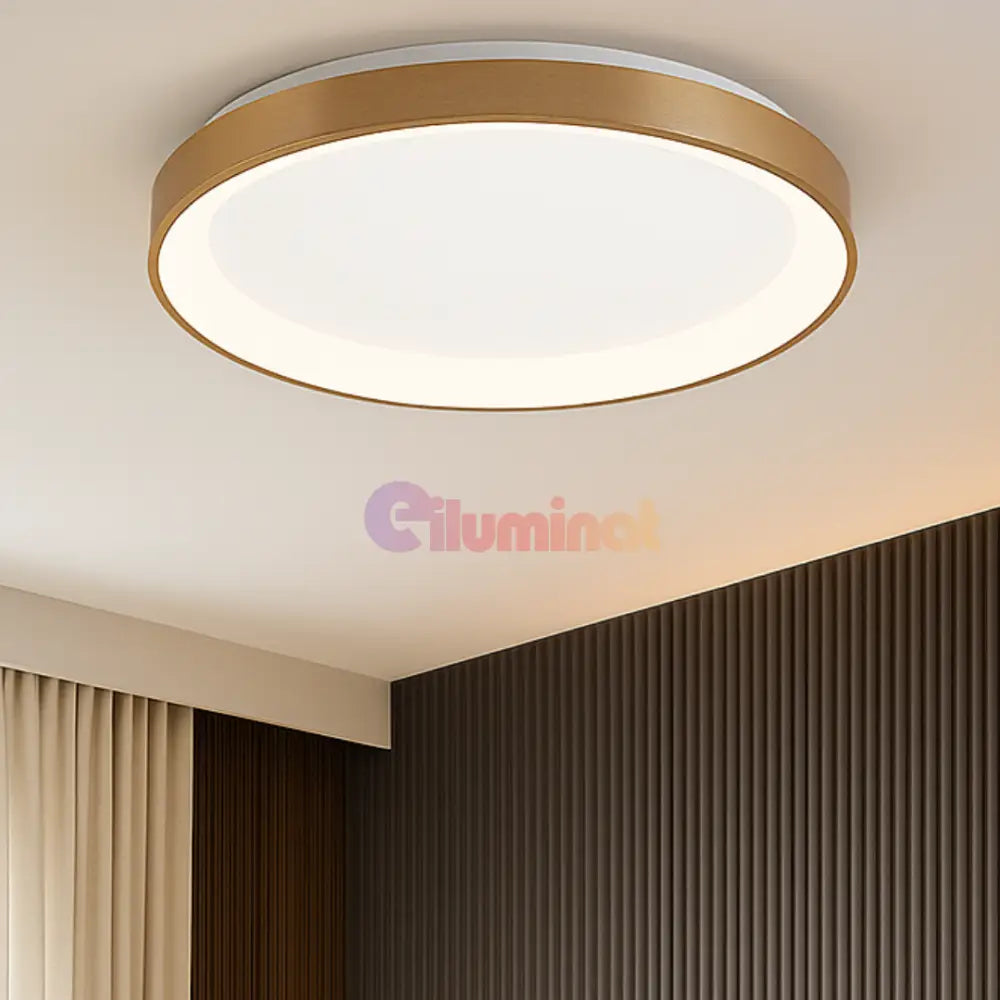 Lustra LED Aplicata GOLD BELLA 36W 3IN1 AURIE / 105CM / MINIMALIST DESIGN Lighting Fixtures