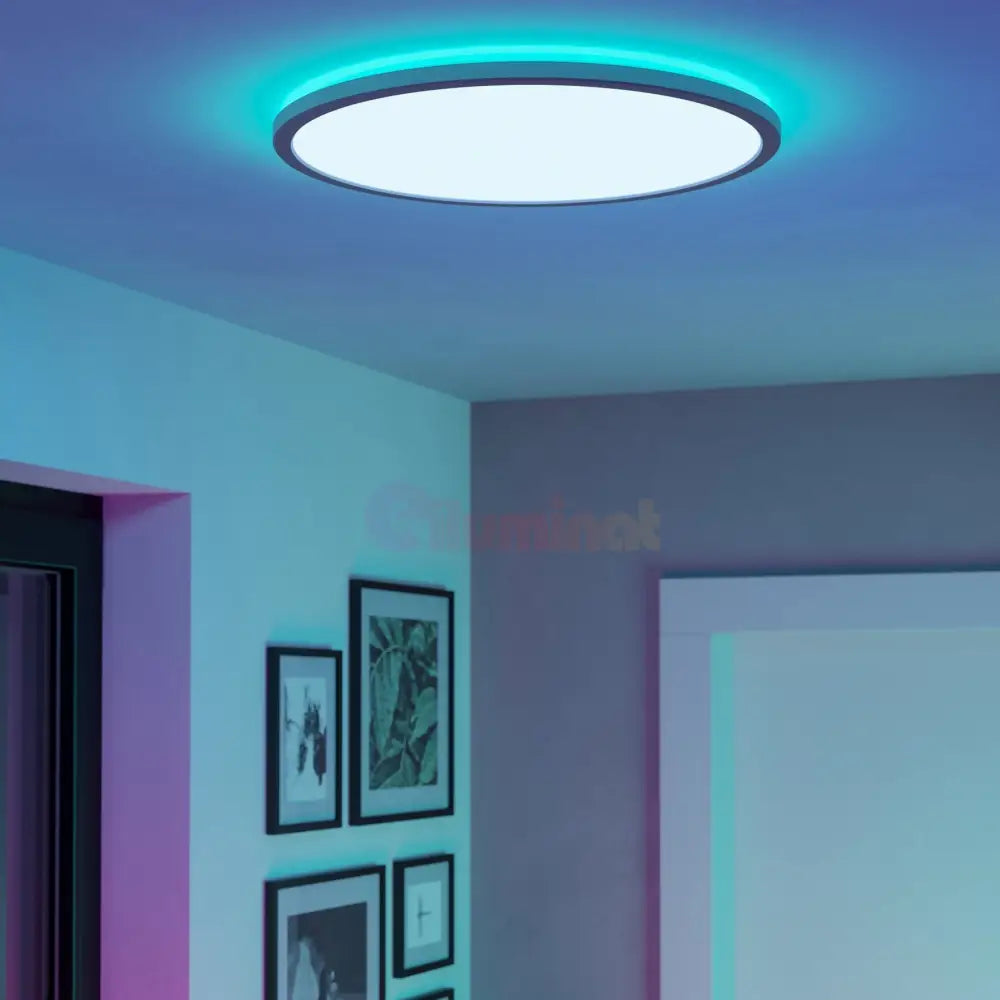 Plafoniera LED RGB + TW ROVITO Z EGLO 17W Echivalent 85W 901473 PLAFONIERA LED / 17W led ceiling light