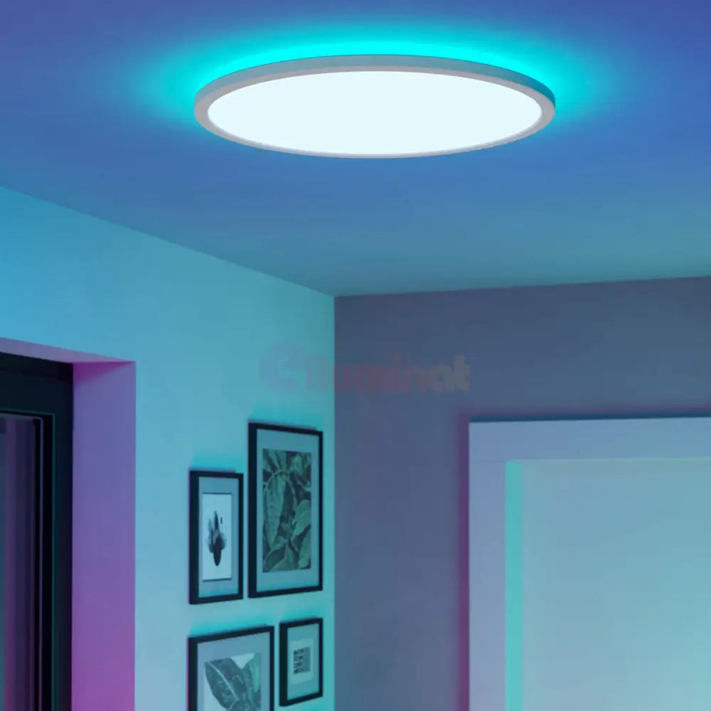 Plafoniera LED RGB + TW ROVITO Z EGLO 17W Echivalent 85W 901473 PLAFONIERA LED / 17W led ceiling light