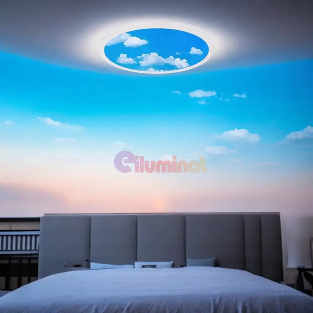 Plafoniera Led Ultra Slim 33W Bluesky Echivalent 250W Led Ceiling Light