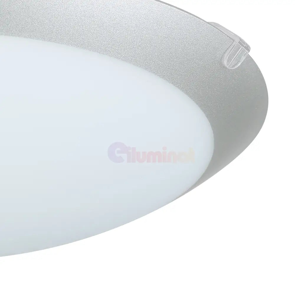 Plafoniera MARS 1 Silver & White Rotunda 25CM led ceiling light