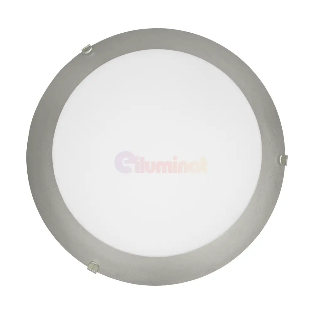 Plafoniera MARS 1 Silver & White Rotunda 25CM led ceiling light