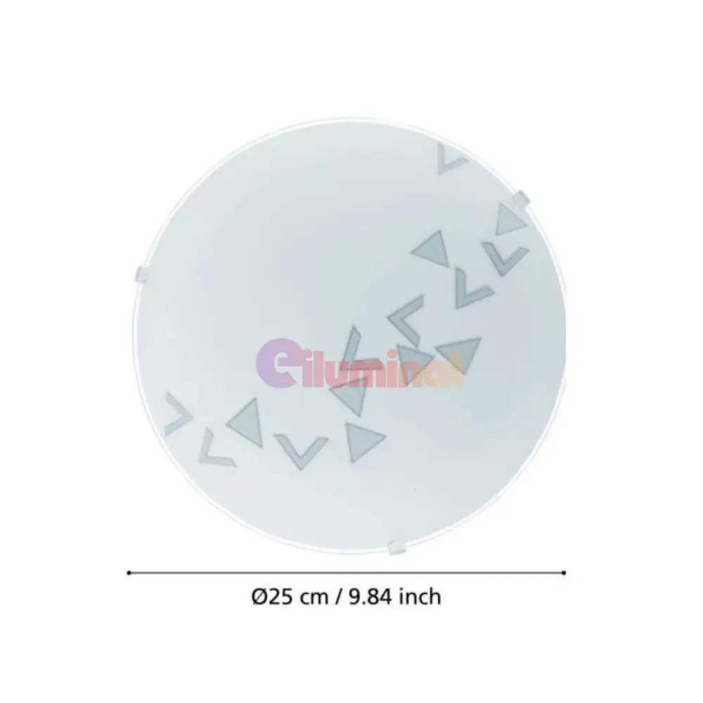 Plafoniera MARS White Rotunda 25CM APLICA PERETE / TAVAN / 25CM led ceiling light