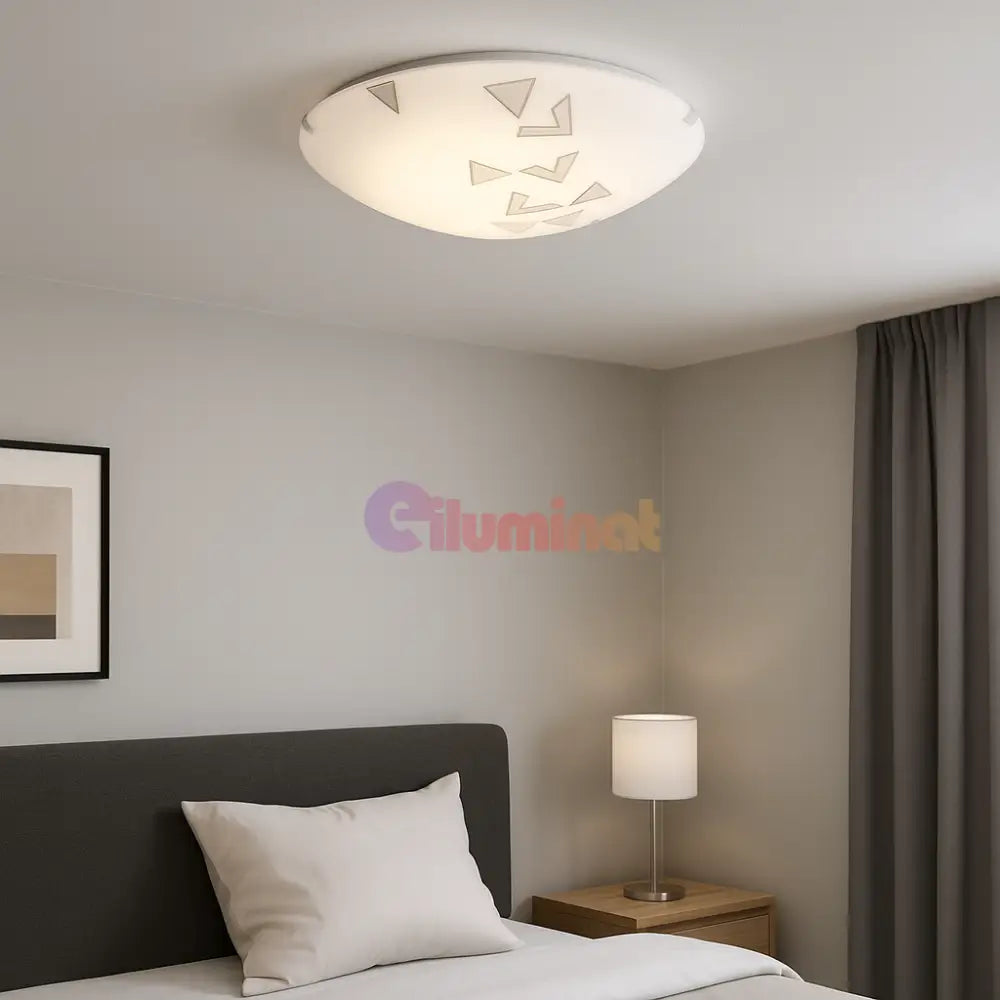 Plafoniera MARS White Rotunda 25CM APLICA PERETE / TAVAN / 25CM led ceiling light