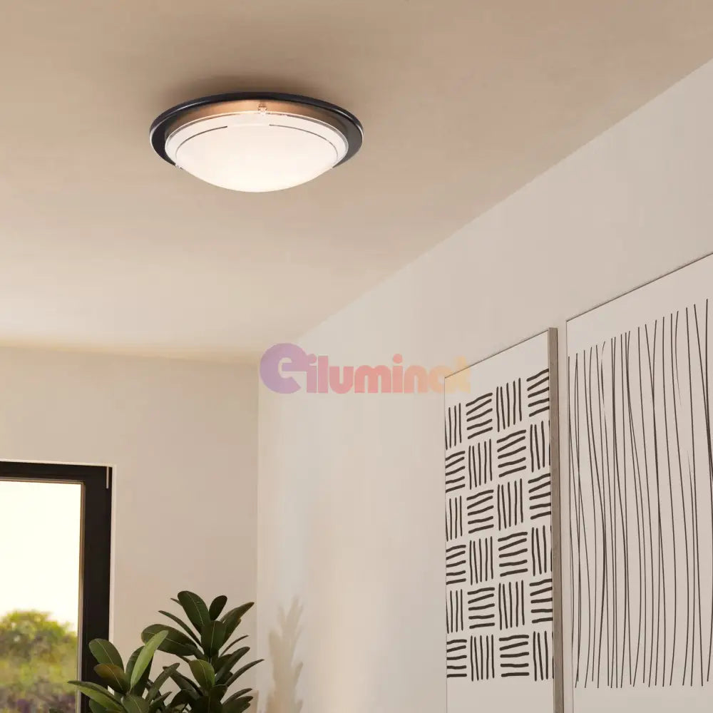 Plafoniera PLANET 1 Black Rotunda 29CM APLICA PERETE / TAVAN / 29CM led ceiling light