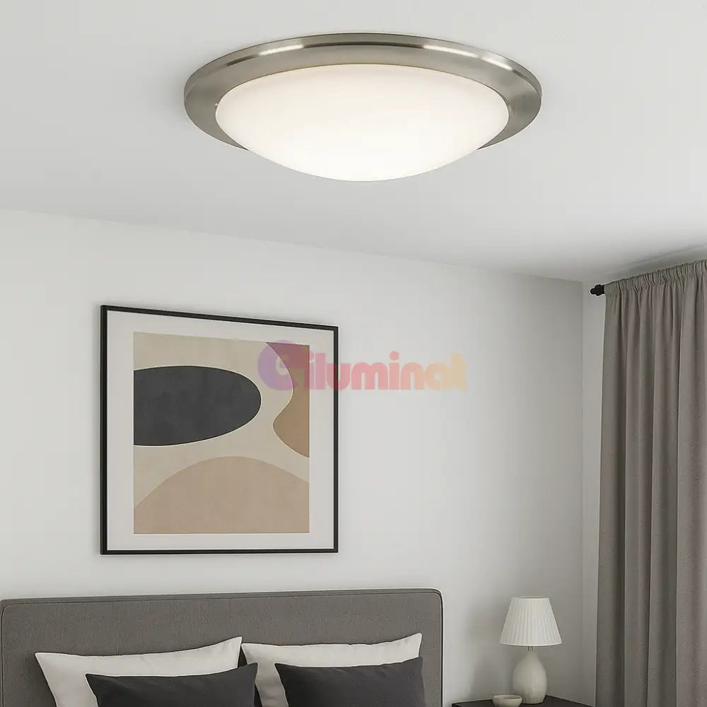 Plafoniera PLANET Silver Rotunda 29CM APLICA PERETE / TAVAN / 25CM led ceiling light