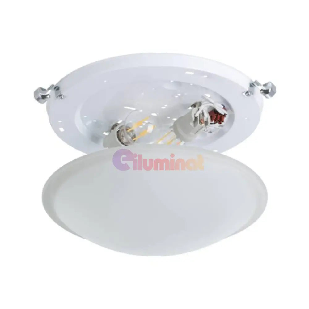 Plafoniera SALOME Silver Rotunda 40CM APLICA PERETE / TAVAN / 40CM led ceiling light