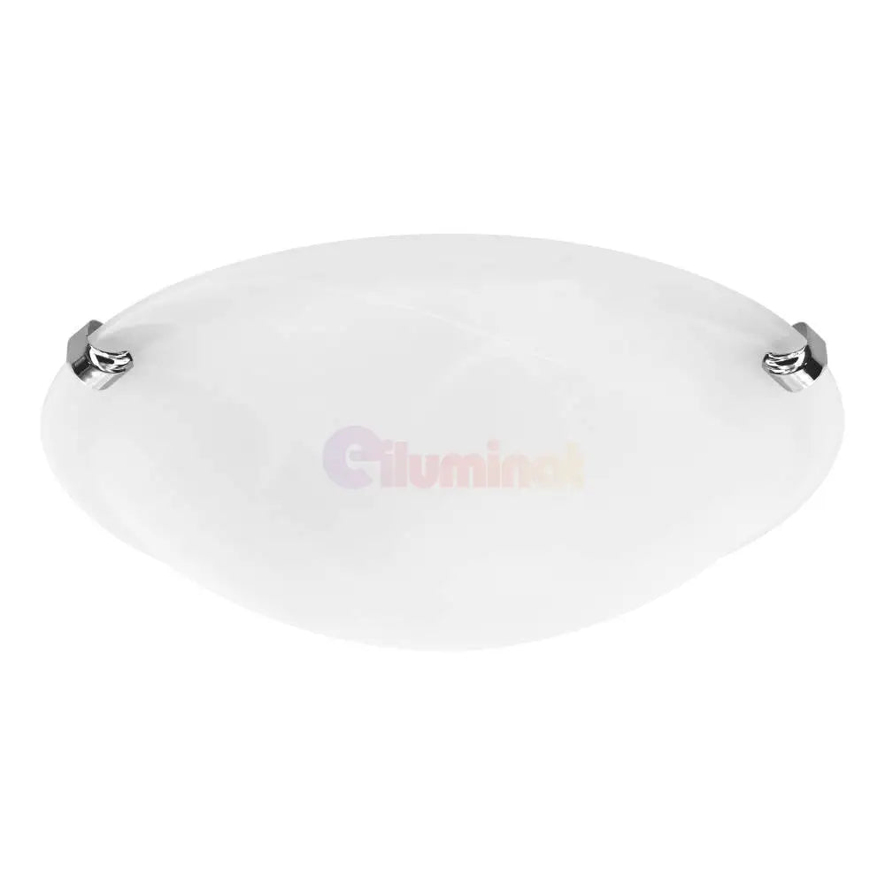 Plafoniera SALOME White & Silver Rotunda 30CM APLICA PERETE / TAVAN / 30CM led ceiling light